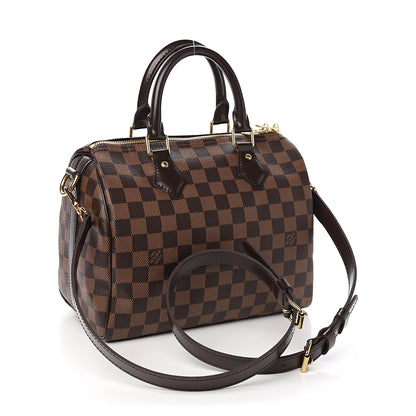 Louis Vuitton Damier Ebene Speedy Bandouliere 25 2 of 9