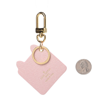 Louis Vuitton Monogram Fun Face Cat Bag Charm Rose Pale 2 of 3