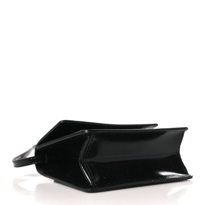 Off-White Glazed Calfskin Jitney 0.7 Not For Sale Crossbody Bag Black 3 of 8