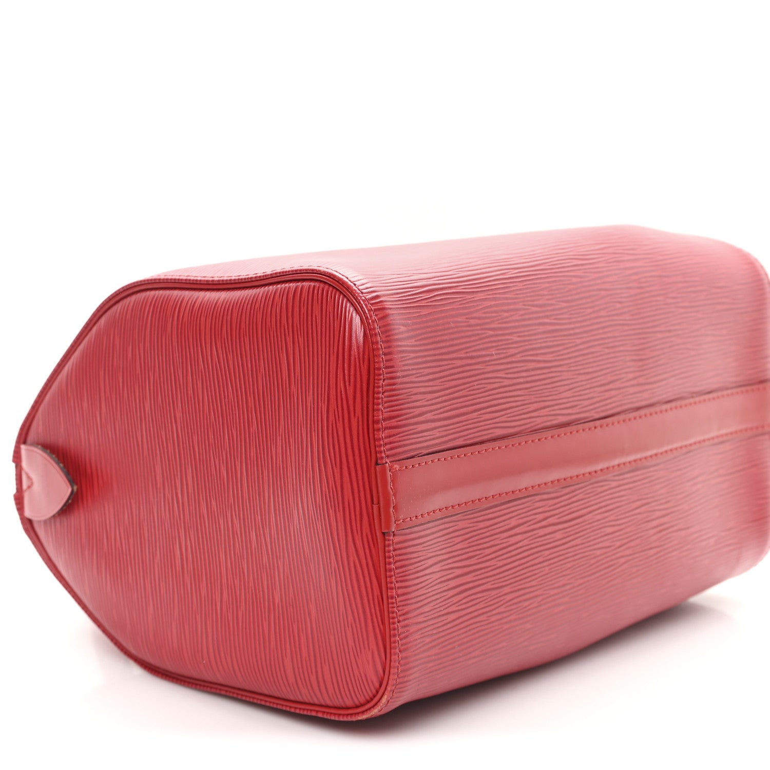 Louis Vuitton Epi Speedy 25 Castillan Red 4 of 10