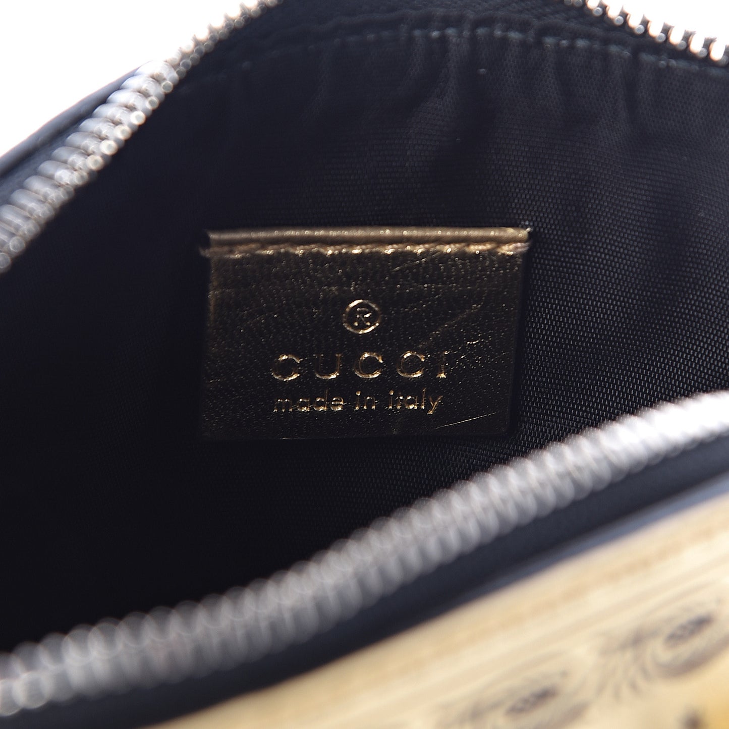 X SEGA Calfskin GUCCY Stars Mini Dome Shoulder Bag Gold