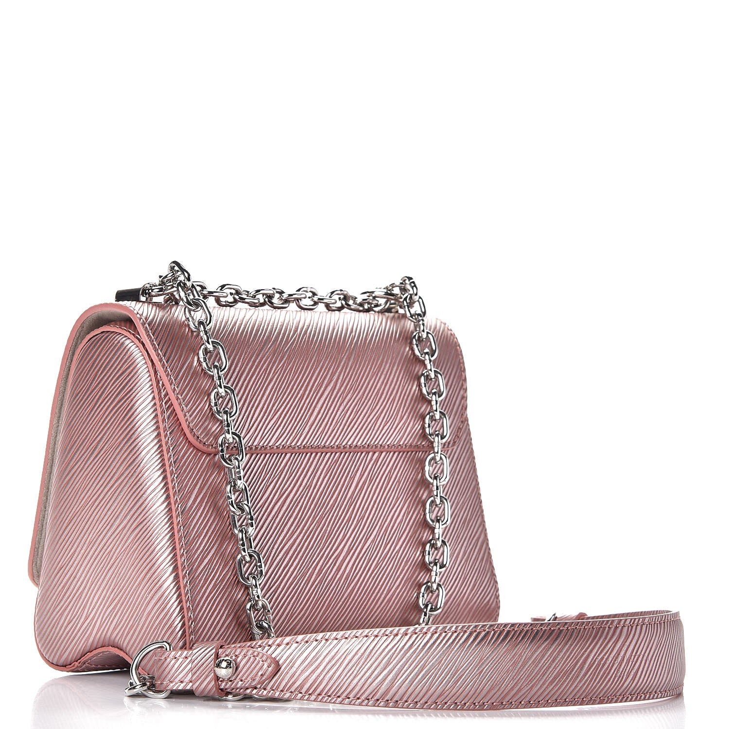 Louis Vuitton Epi Twist Shoulder Bag PM Rose Gold 3 of 12