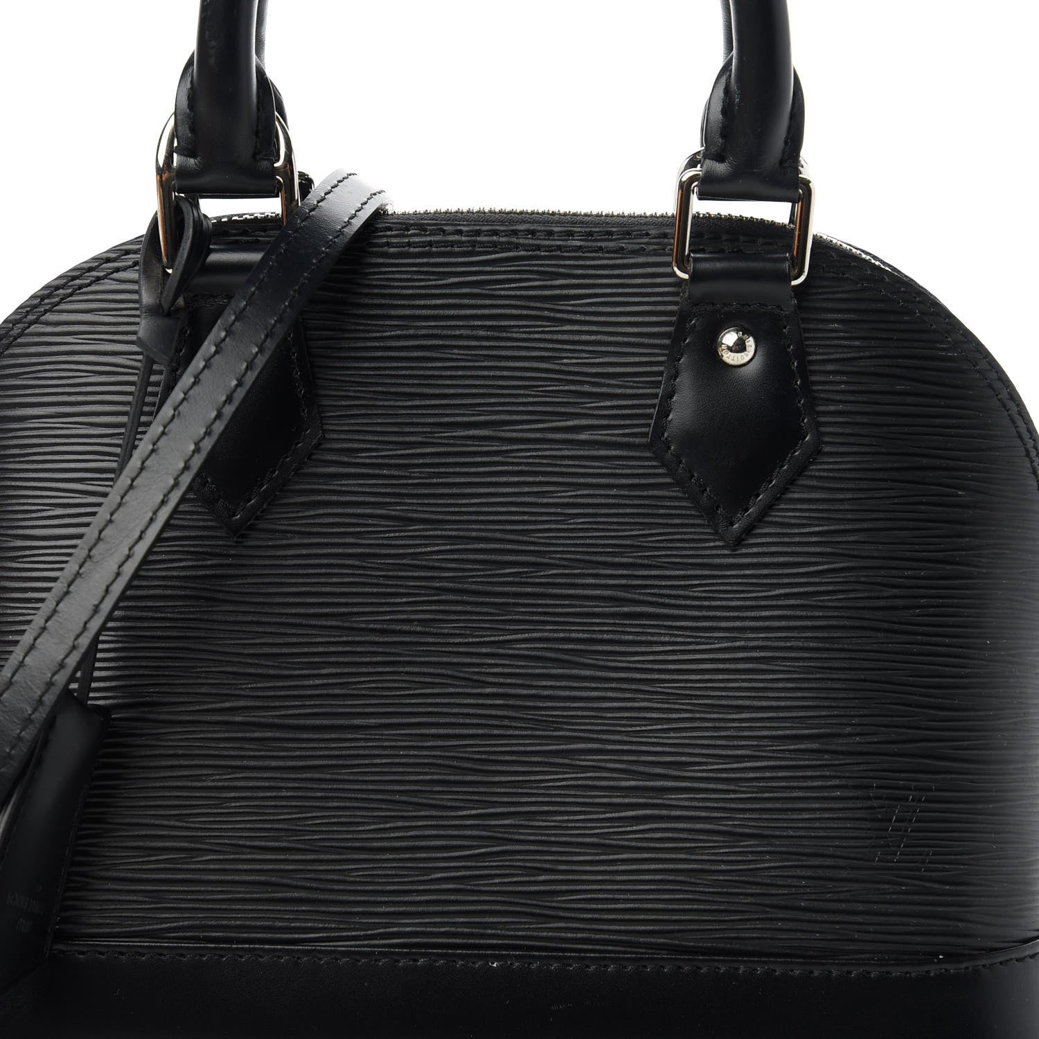 Louis Vuitton Epi Alma BB Black 10 of 12