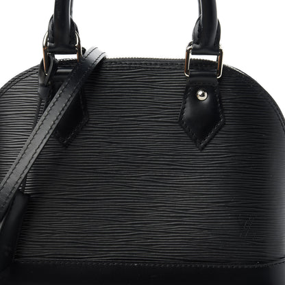Louis Vuitton Epi Alma BB Black 10 of 12
