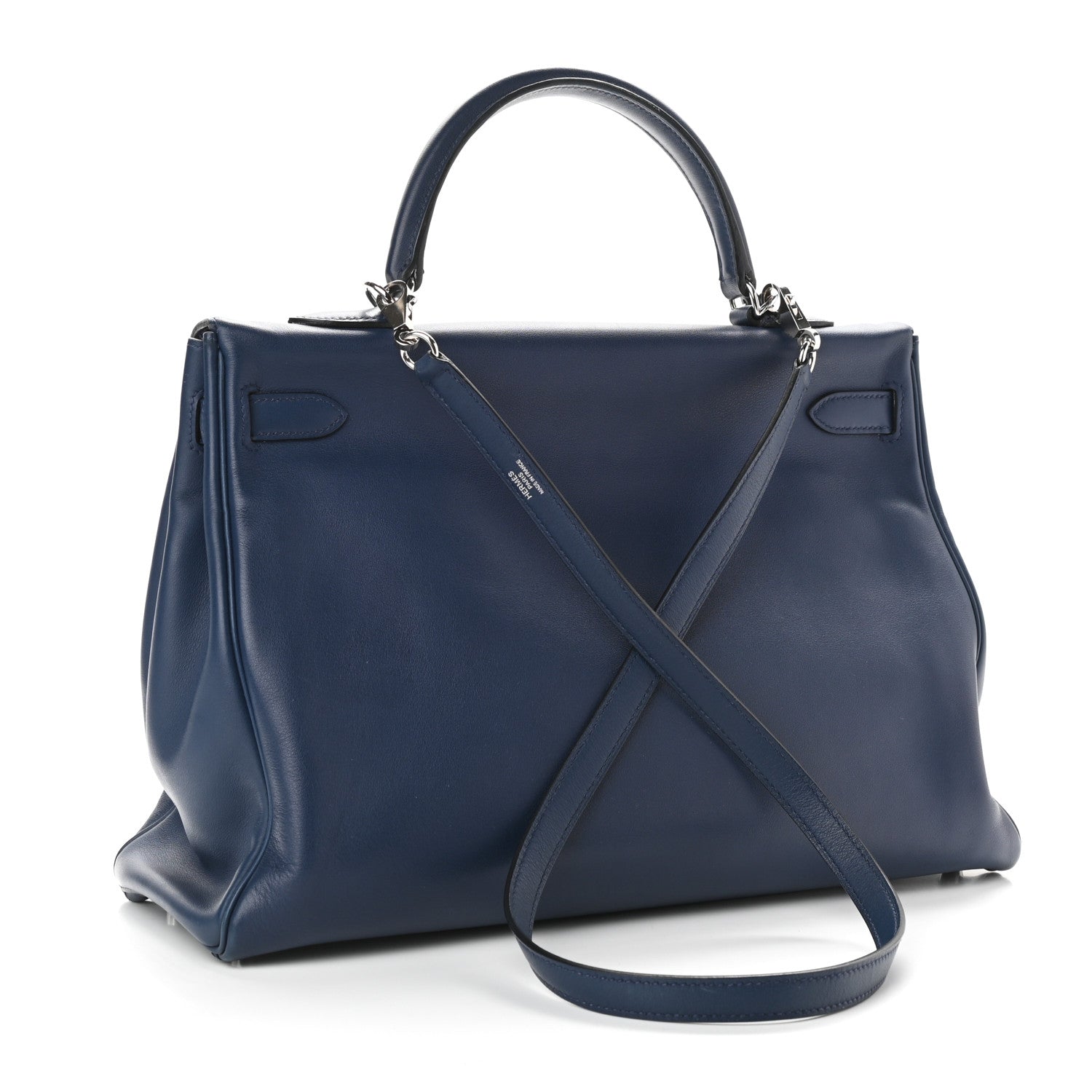 Hermes Swift Kelly 35 Bleu De Prusse 3 of 9