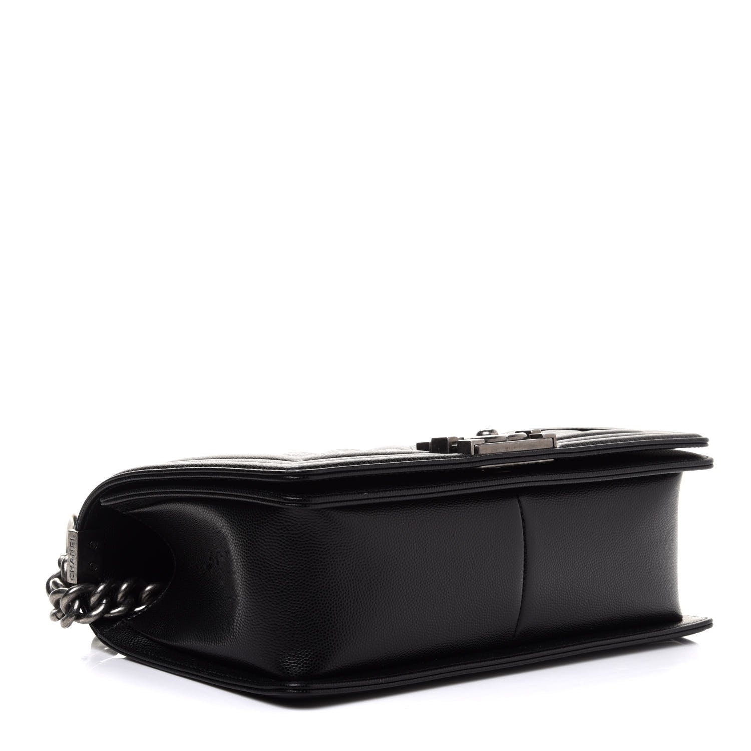 Chanel Caviar Quilted Medium Boy Flap Black 4 of 11