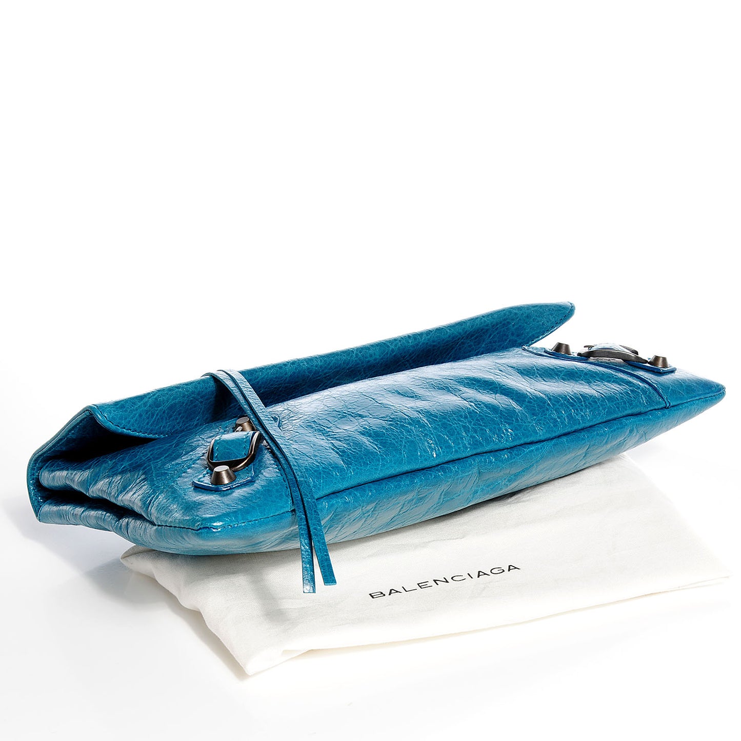 Agneau Envelope Clutch Lagon