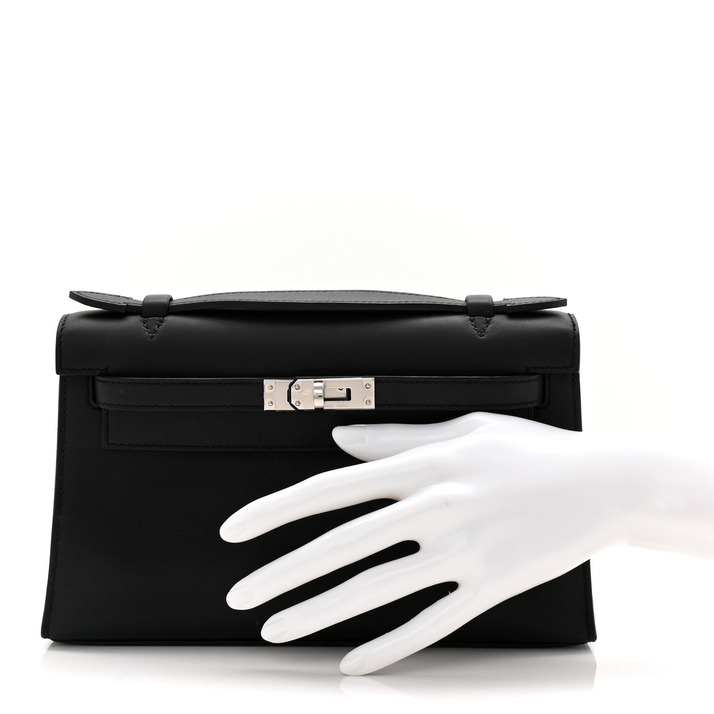 Swift Kelly Pochette Clutch Black