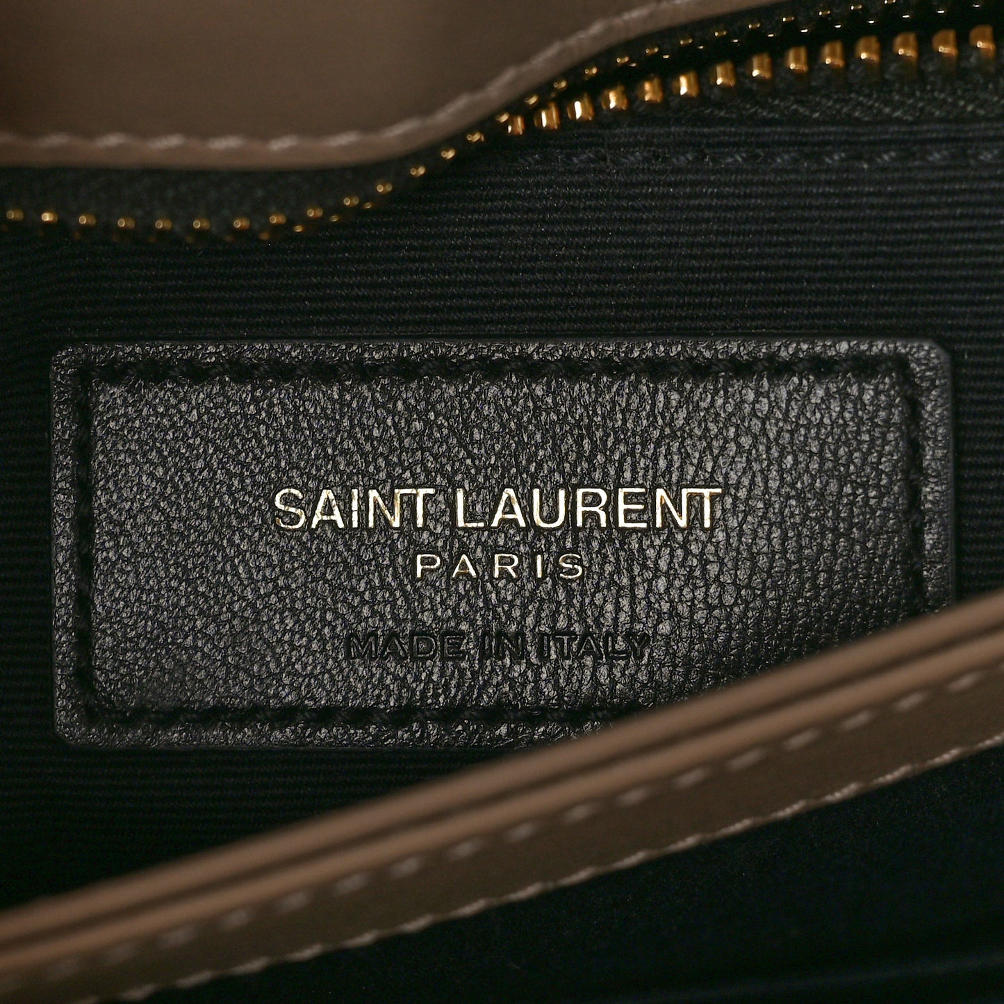 Calfskin Y Quilted Monogram Toy Loulou Crossbody Bag Taupe