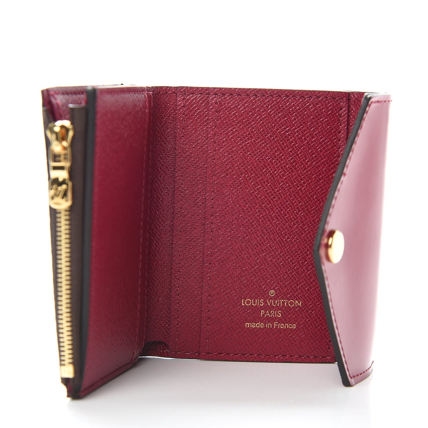 Monogram Zoe Wallet Fuchsia