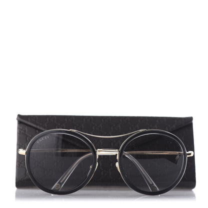 Gucci Round Frame Sunglasses GG4252/N/S Black 8 of 8