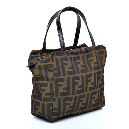 Fendi Zucca Mini Tote Tobacco 3 of 9