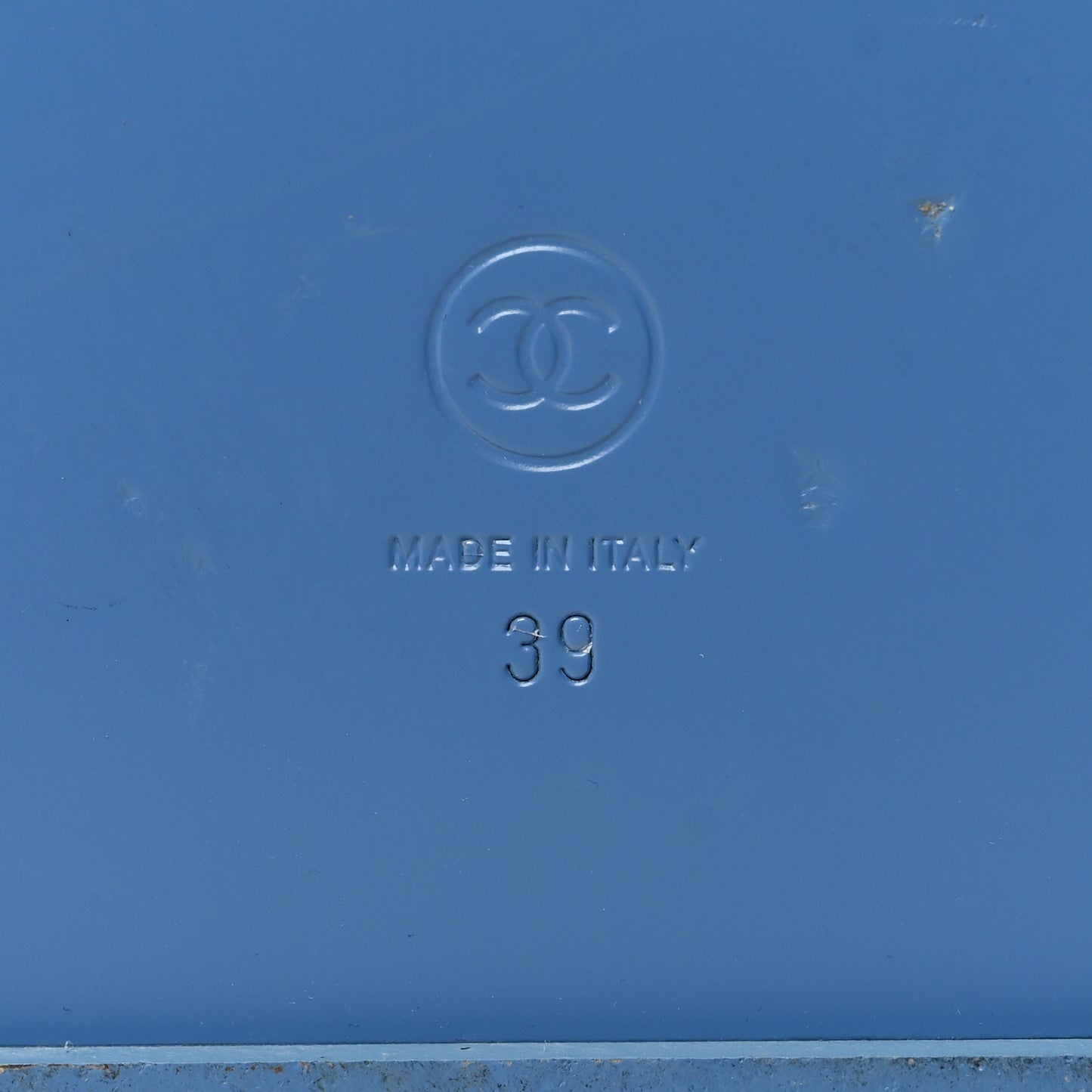 Denim CC Dad Sandals 39 Light Blue