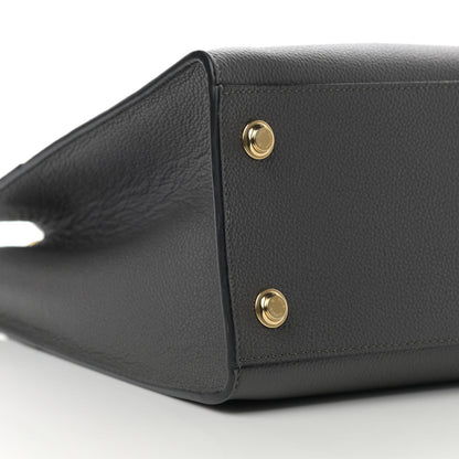Louis Vuitton Taurillon City Steamer MM Gris 9 of 13