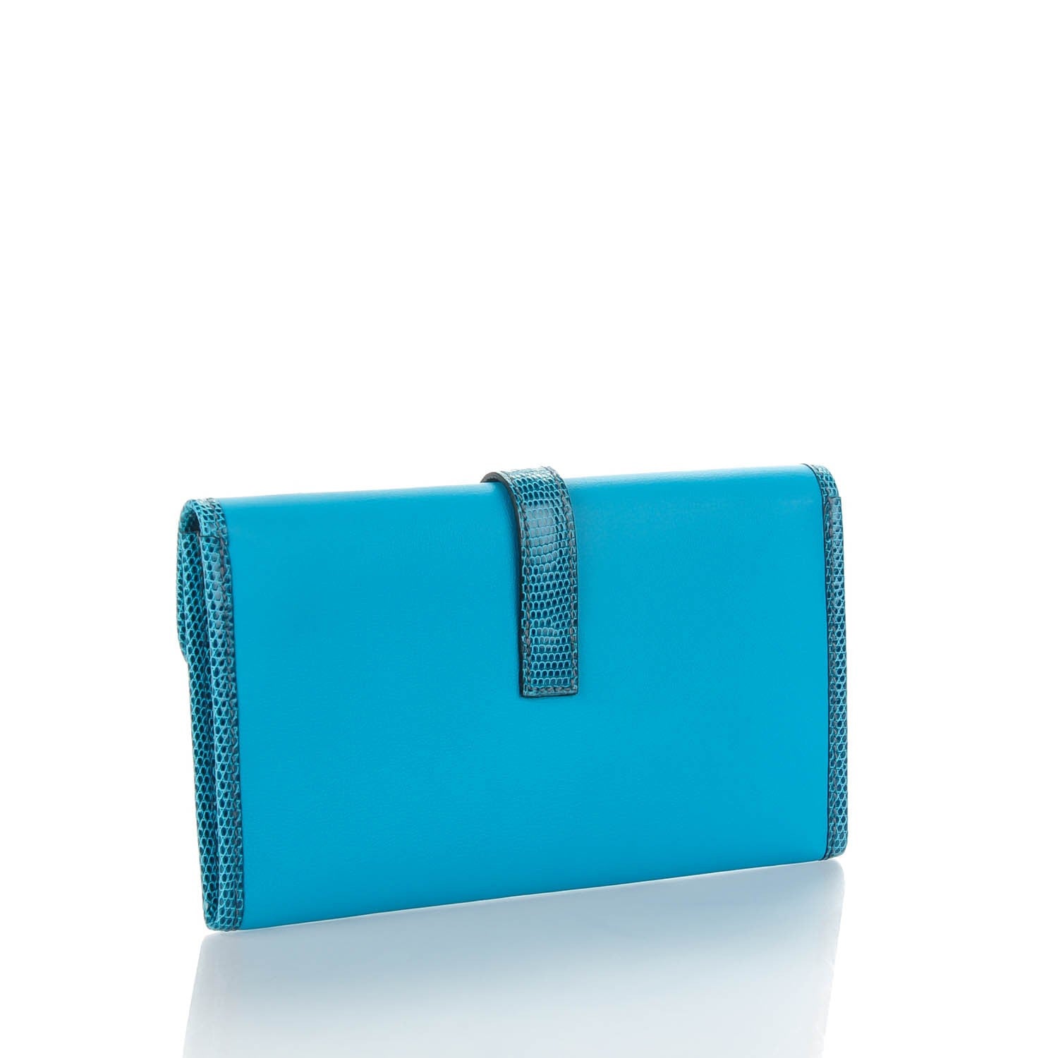 Hermes Swift Lizard Niloticus Jige Duo Turquoise Bleu Petrol 3 of 9