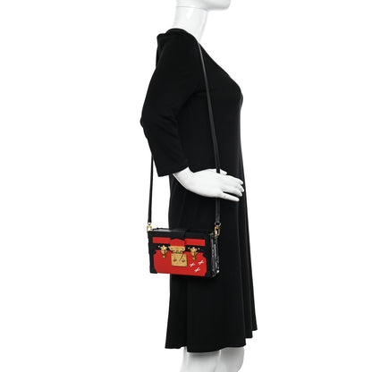 Louis Vuitton Epi Petite Malle Coquelicot 2 of 10