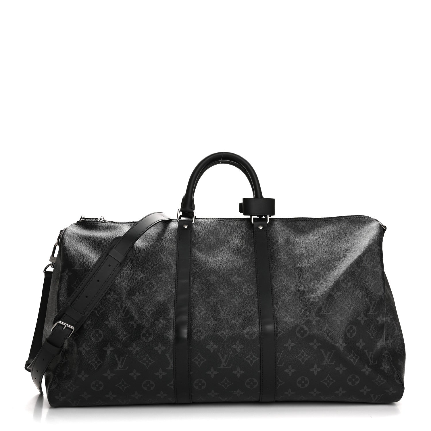 Louis Vuitton Monogram Eclipse Keepall Bandouliere 55 1 of 11