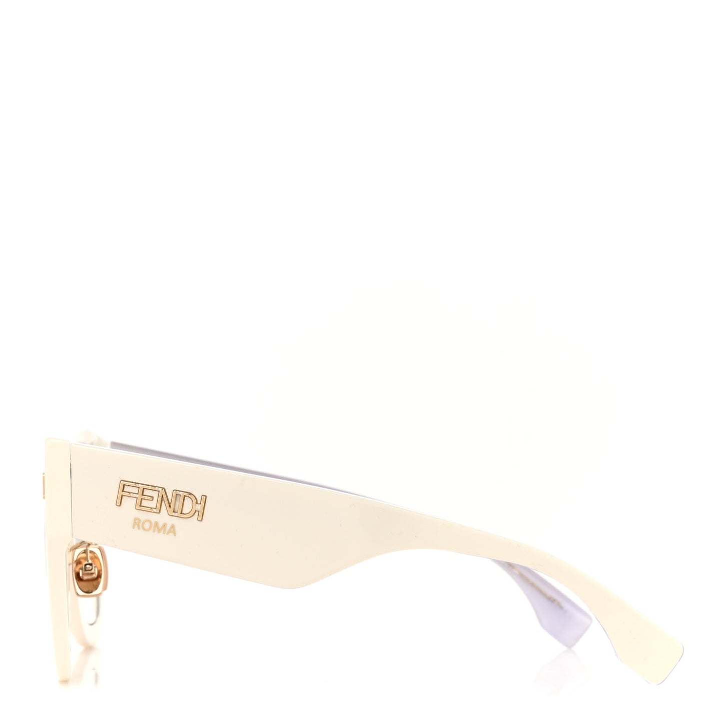 Acetate FF Sunglasses FF 0434/G/S White Gold