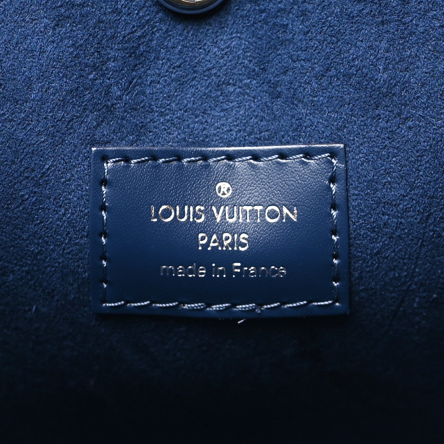 Louis Vuitton Epi Neverfull MM Indigo 7 of 11