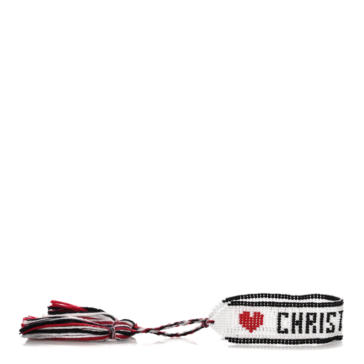 Christian Dior Microbeads J'Adior Friendship Bracelet White 4 of 5