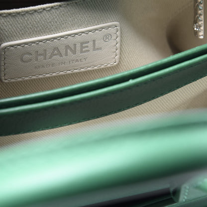 Chanel Grained Calfskin Mini Neo Executive Shopper Tote Green 5 of 13