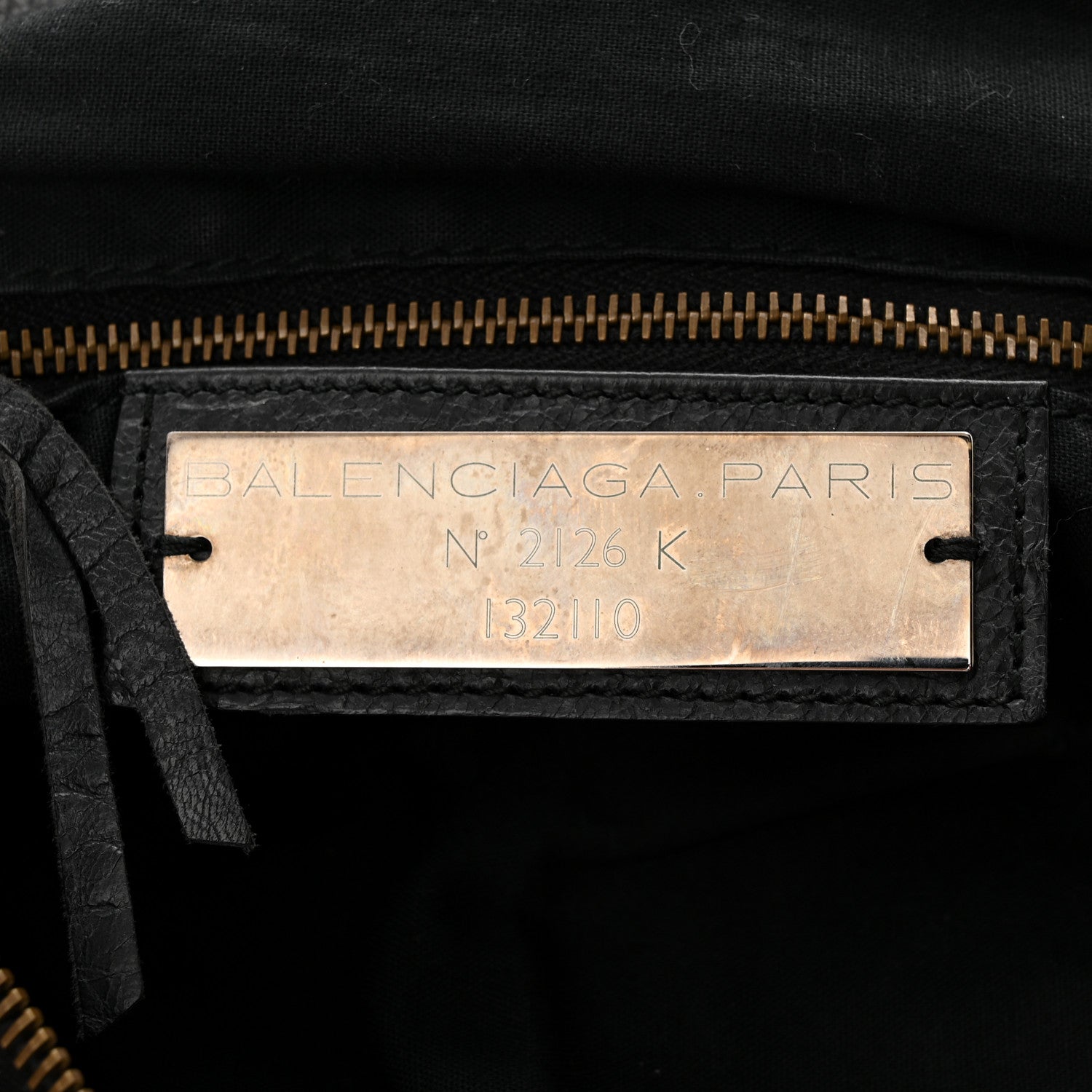 Balenciaga Agneau Classic Hardware Work Black 6 of 11