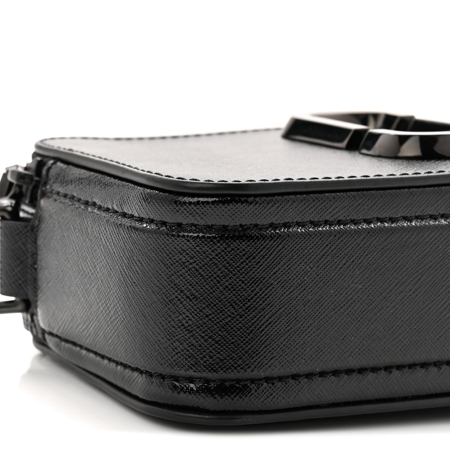 Marc Jacobs Saffiano Snapshot Camera Bag Black 9 of 10