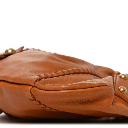 Saint Laurent Calfskin Vincennes Mombasa Hobo Tan 11 of 11