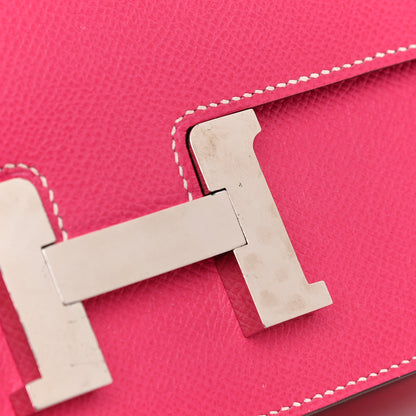Hermes Epsom Constance Elan 25 Rose Tyrien 13 of 15