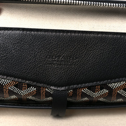 Goyard Goyardine Calfskin Cisalpin Backpack Black 6 of 11