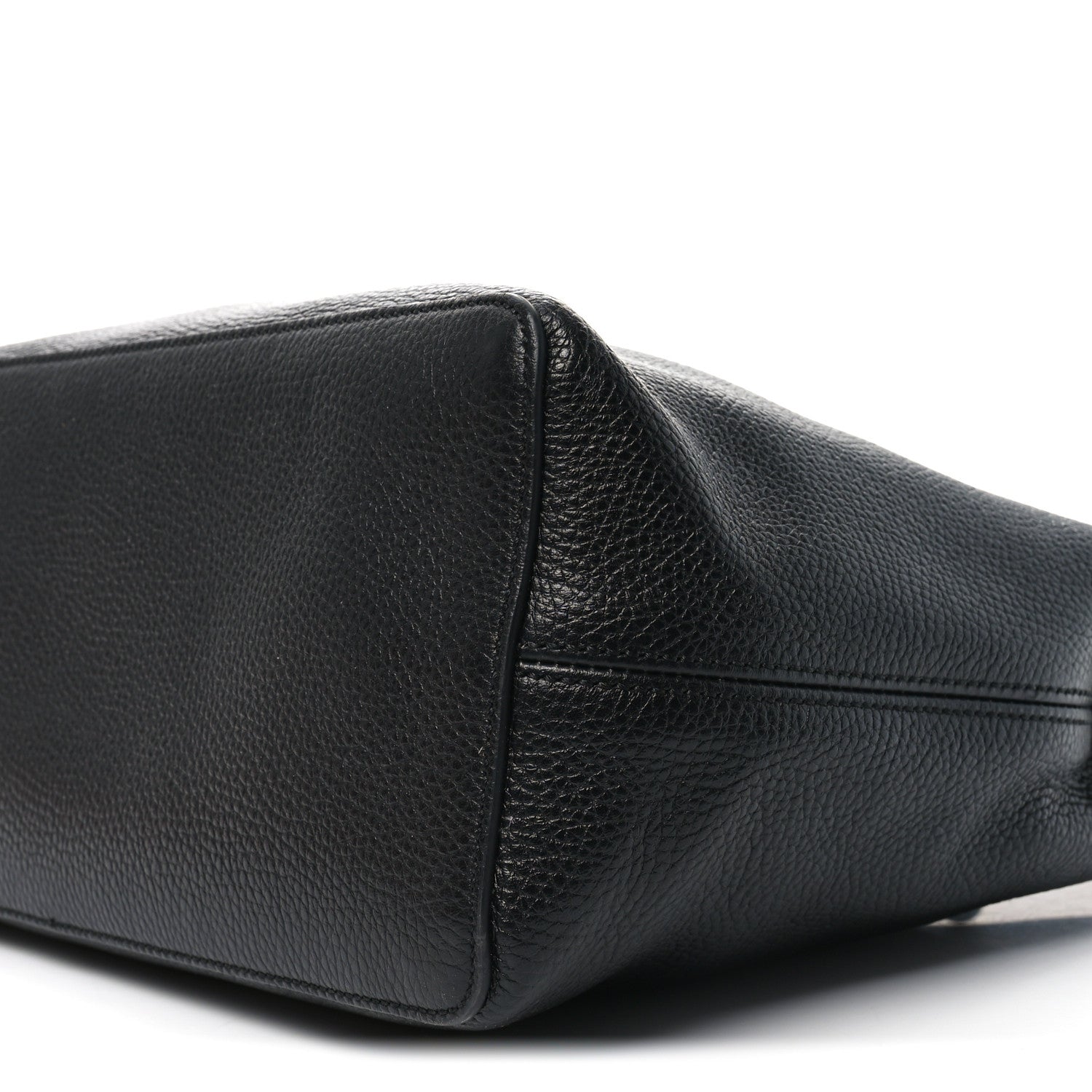 Gucci Pebbled Calfskin Large Soho Hobo Black 10 of 10