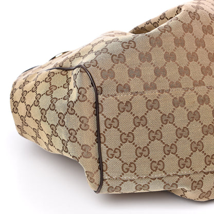 Gucci Monogram Large Sukey Tote Dark Brown 8 of 10