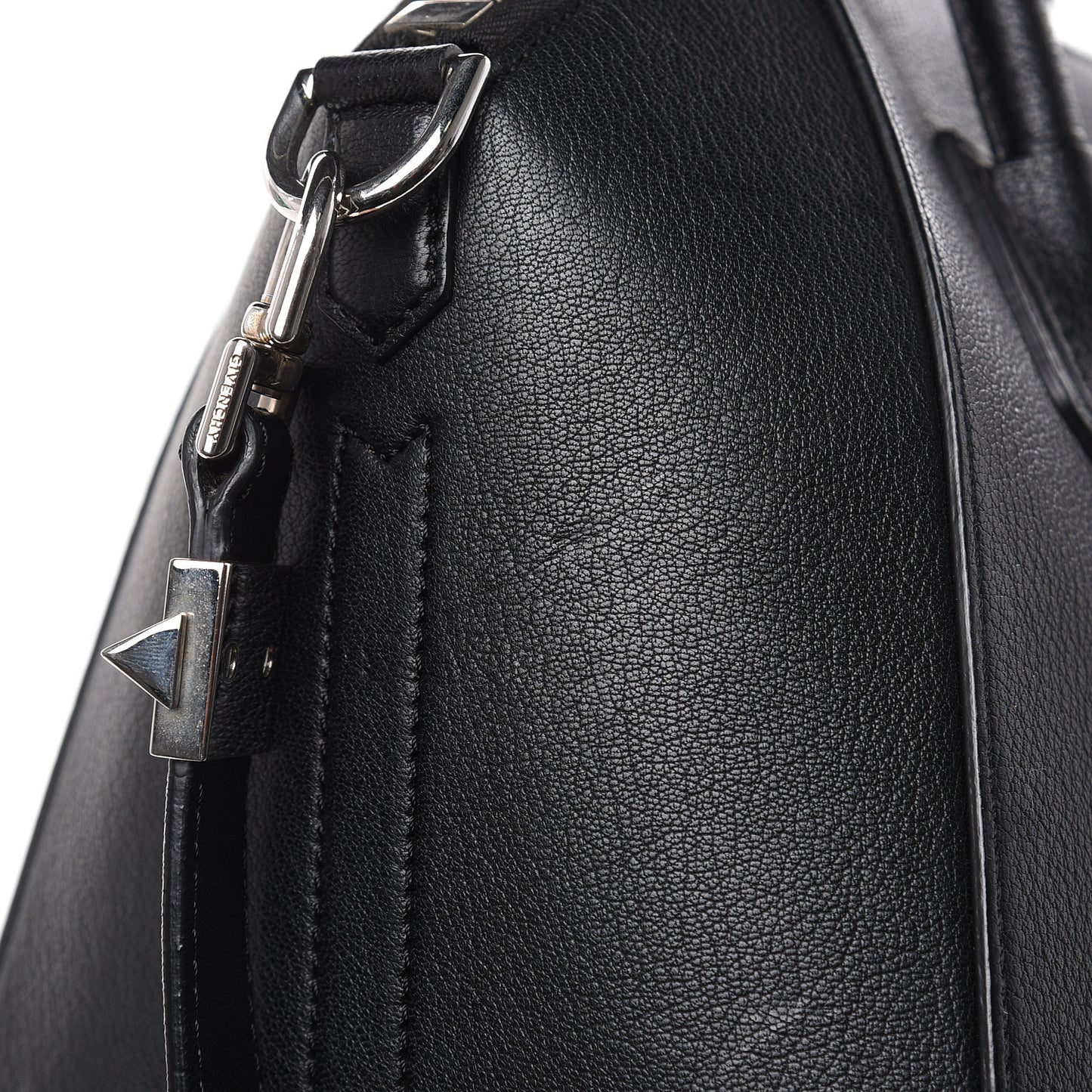 Sugar Goatskin Small Antigona Black