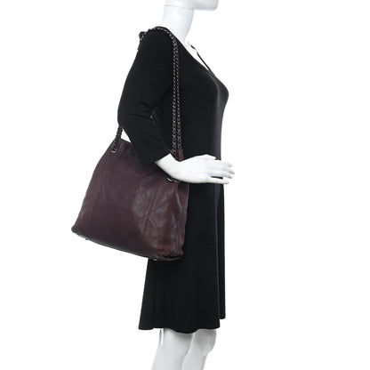 Chanel Lambskin Soft Touch Shoulder Bag Prune 2 of 13