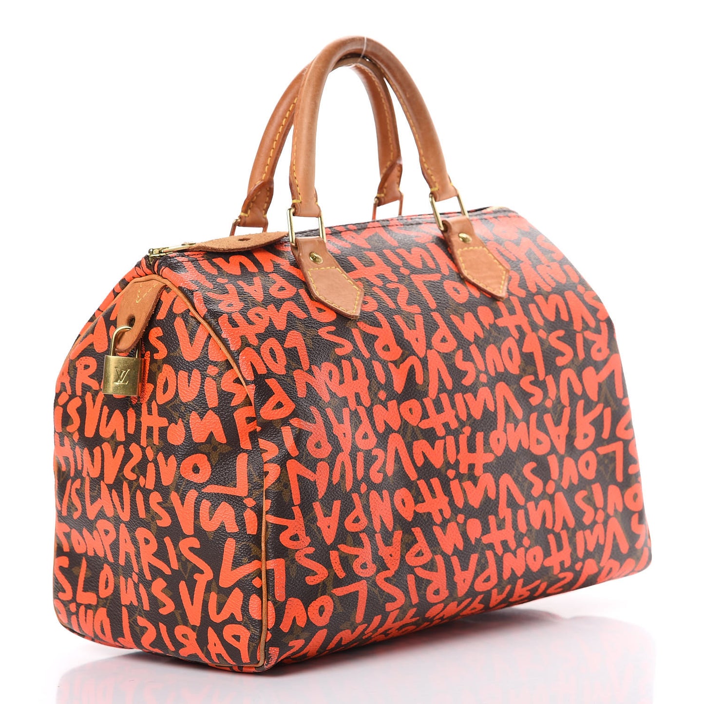 Monogram Graffiti Speedy 30 Orange