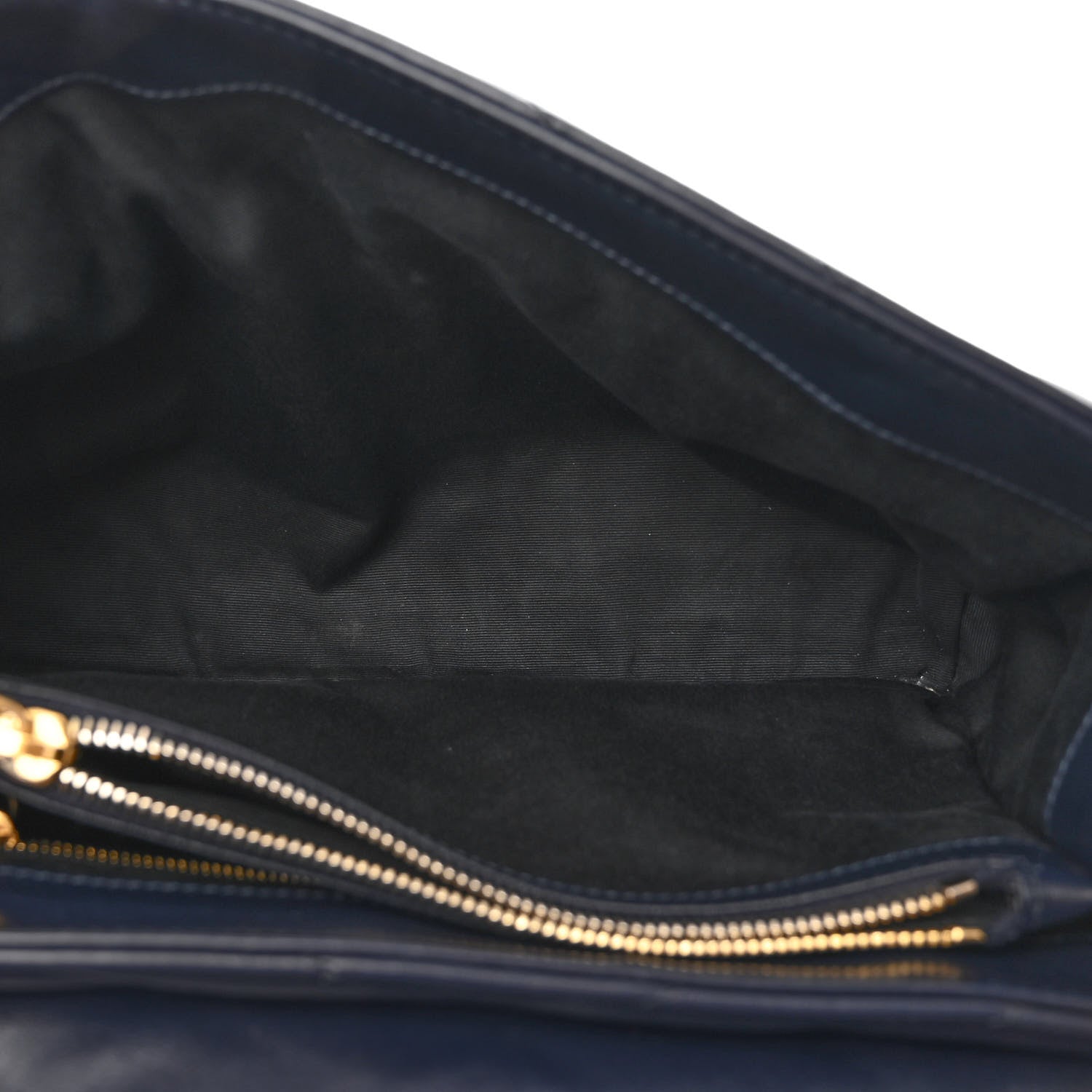 Saint Laurent Calfskin Y Quilted Monogram Medium Loulou Chain Satchel Medium Blue 5 of 11