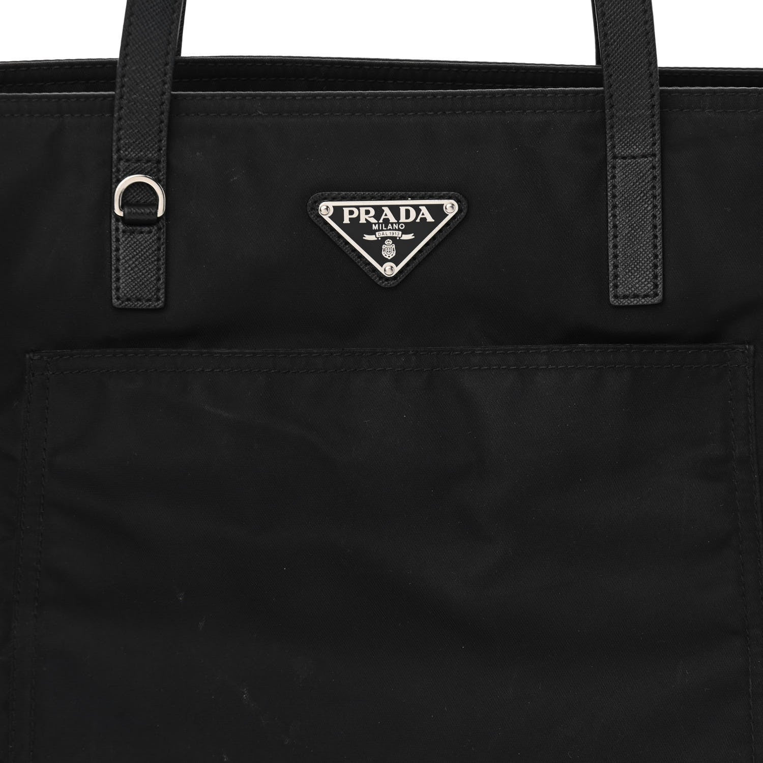 Prada Tessuto Nylon Tote Black 8 of 10