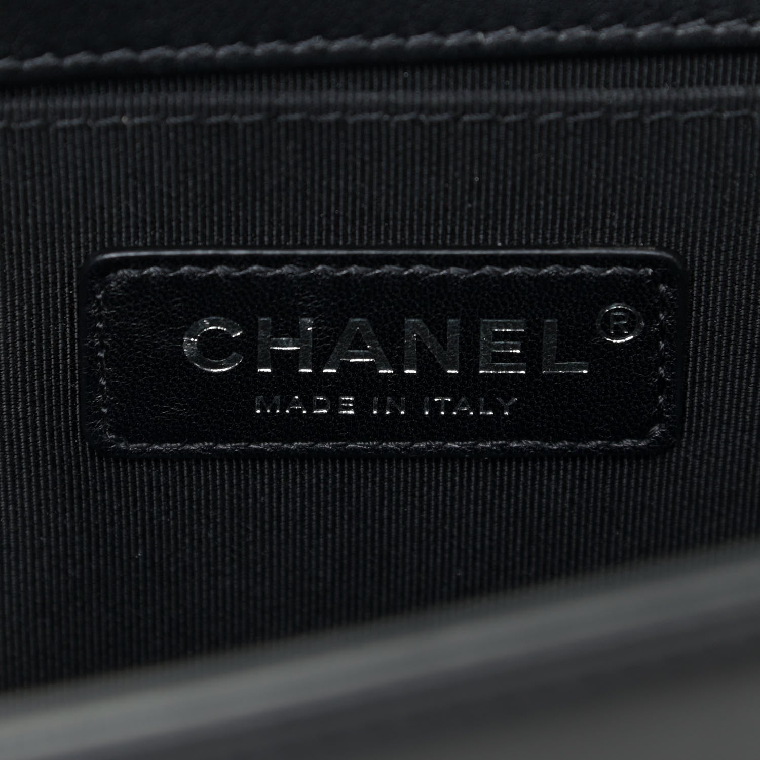 Chanel Calfskin Quilted Medium Boy Flap Black 8 of 18