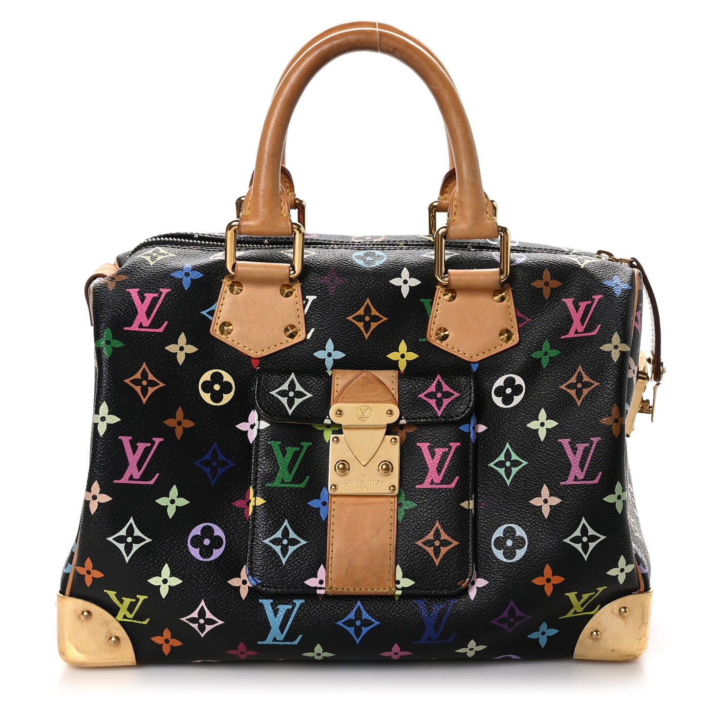 Monogram Multicolor Speedy 30 Black