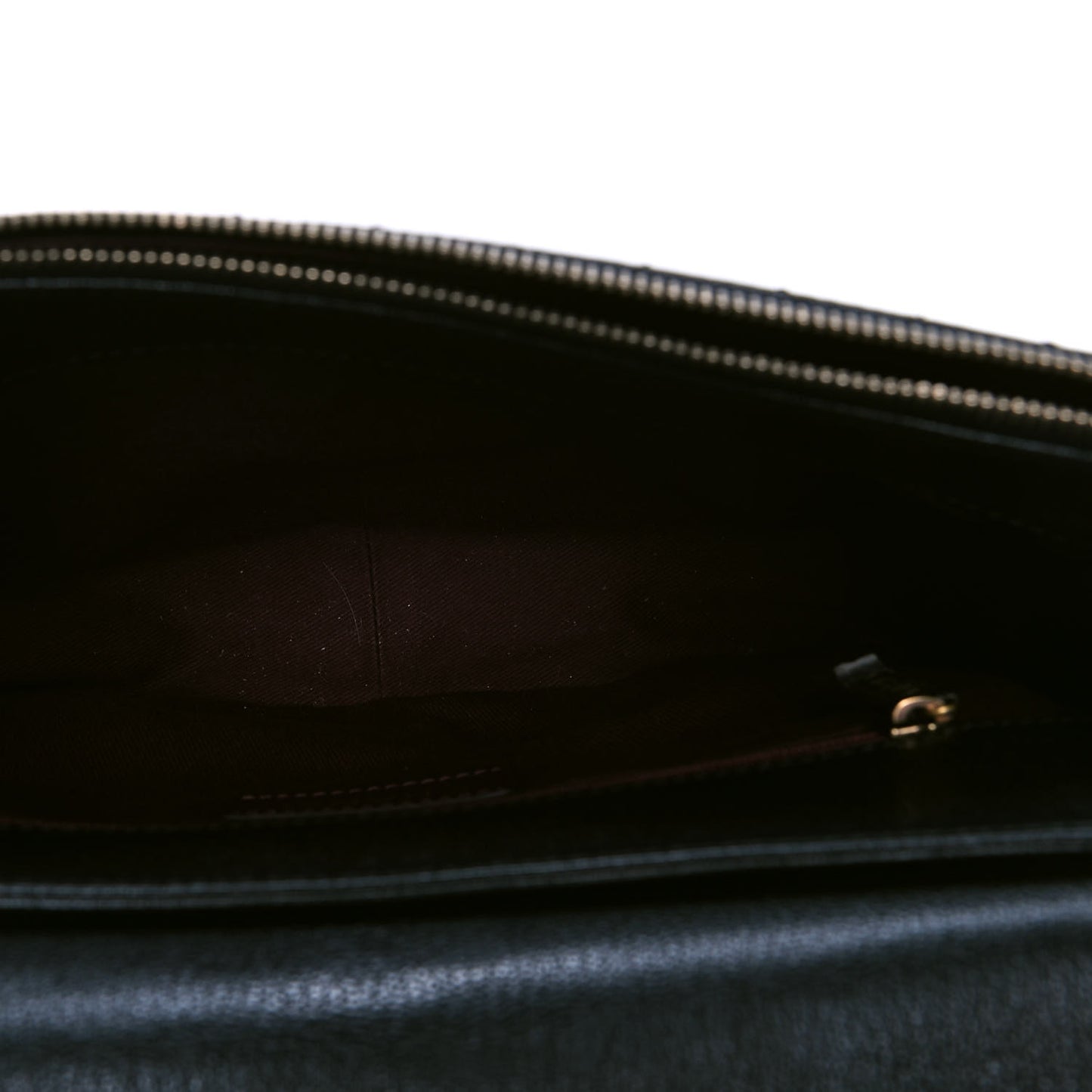 Shiny Calfskin Goatskin Quilted Medium Coco Curve Messenger Flap Black
