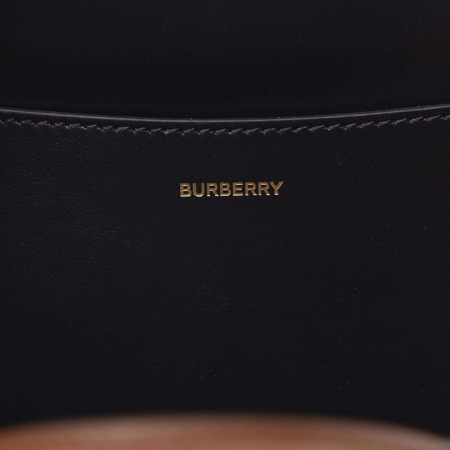 Burberry Calfskin Vintage Check Triple Stud Mini Belt Bag Archive Beige 6 of 10