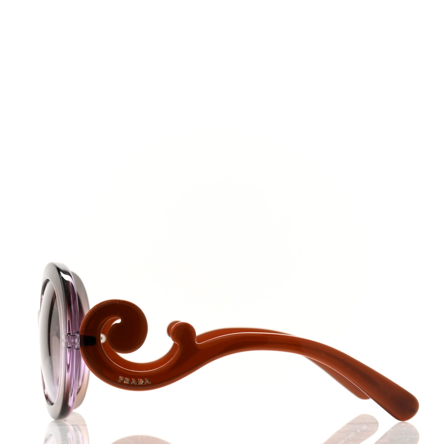 Baroque Sunglasses SPR 27N Brown Violet
