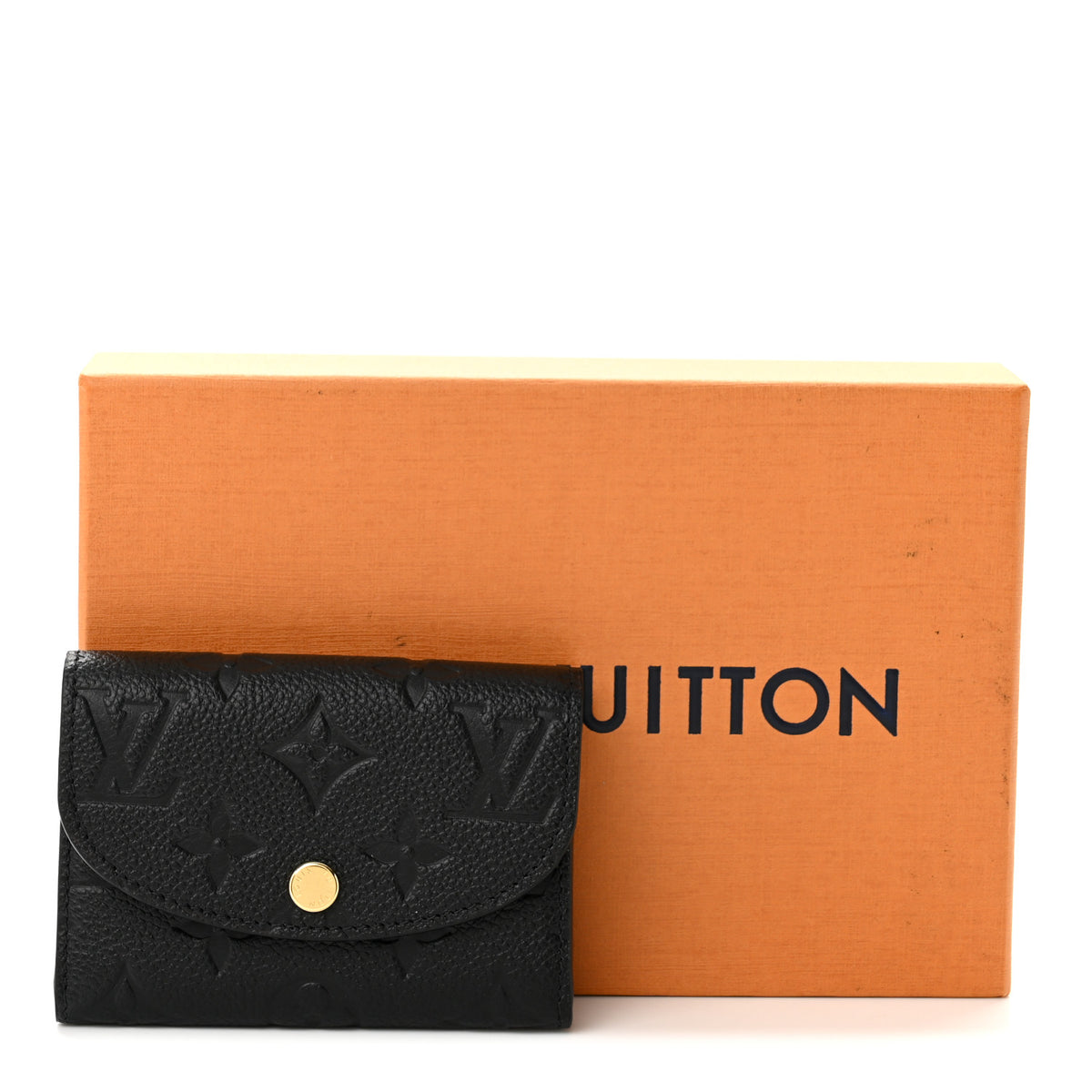 Louis Vuitton Empreinte Rosalie Coin Purse Black 7 of 7