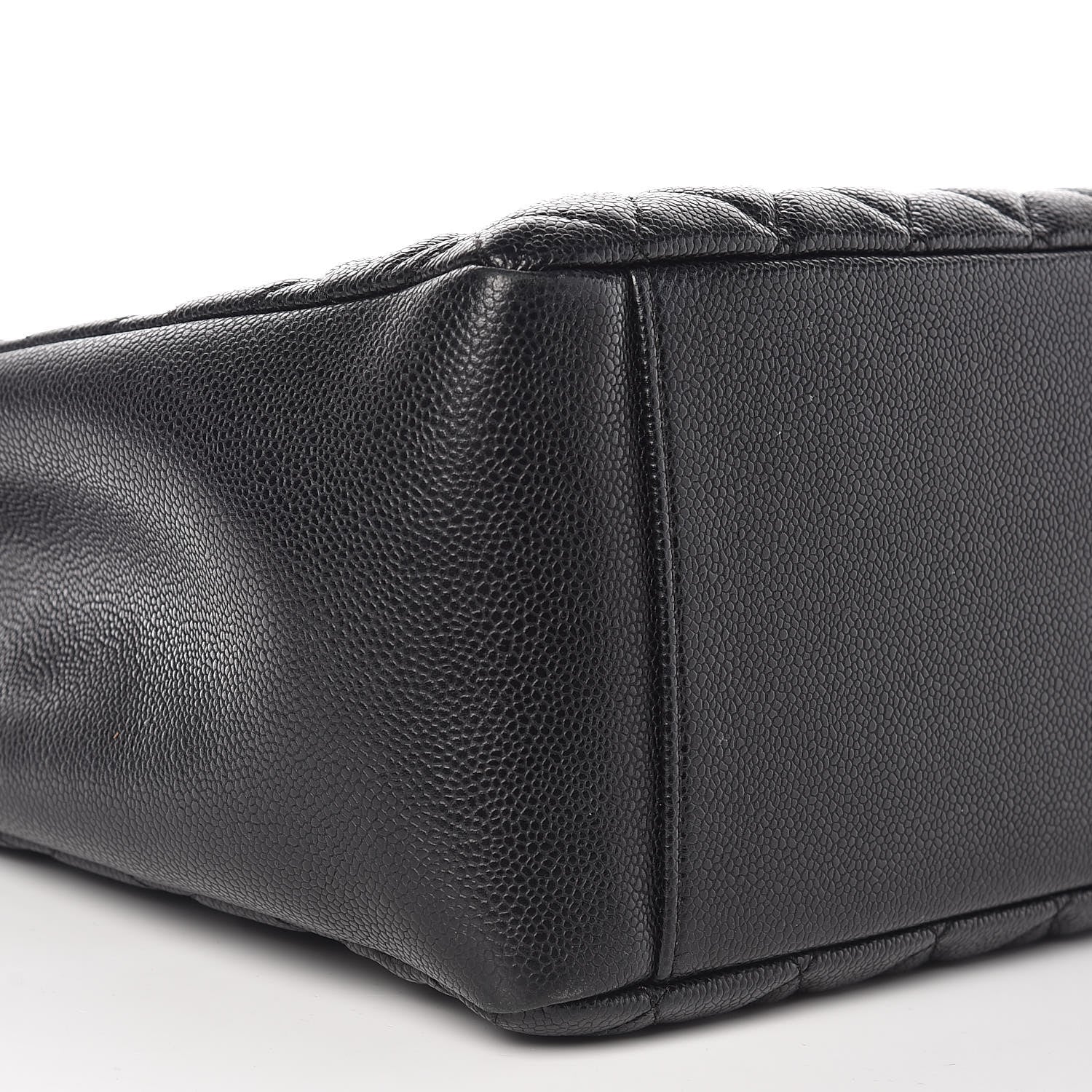Chanel Caviar Quilted Grand Shopping Tote GST Black 8 of 13