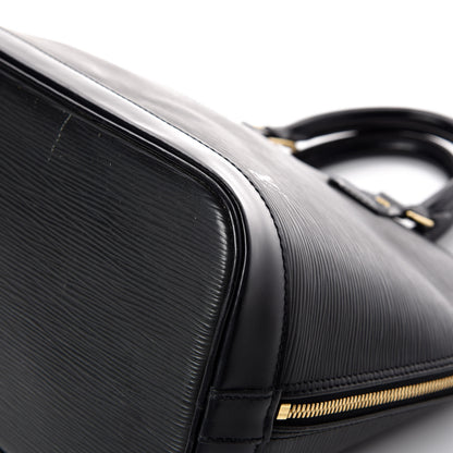 Louis Vuitton Epi Alma PM Black 11 of 15