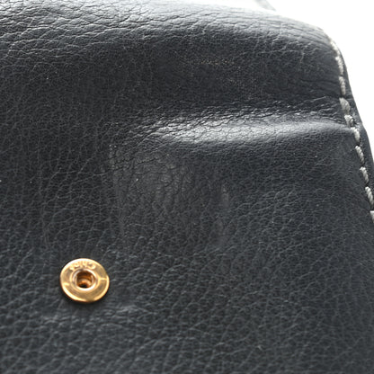 Chloe Grained Calfskin Marcie Square Wallet Black 14 of 19