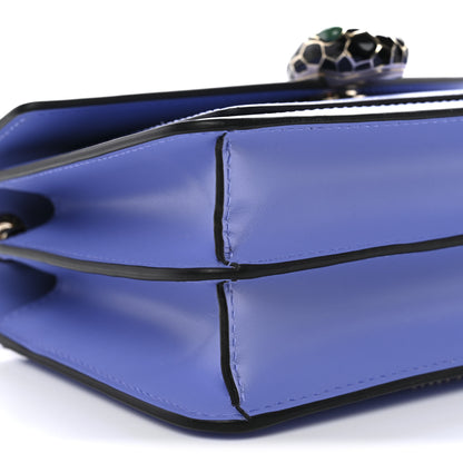 Bulgari Calfskin Serpenti Forever Small Crossbody Bag Purple 9 of 10