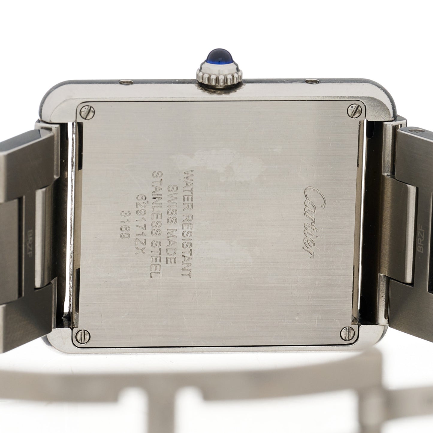 Stainless Steel 27mm Tank Solo Quartz Watch