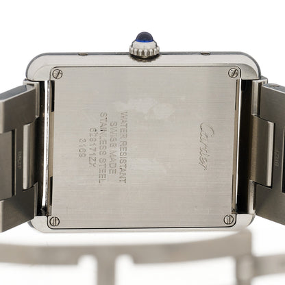 Cartier Stainless Steel 27mm Tank Solo Quartz Watch 4 of 4