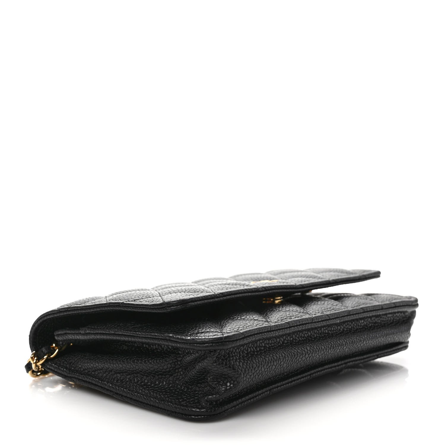 Chanel Caviar Quilted Wallet on Chain WOC Black 5 of 9